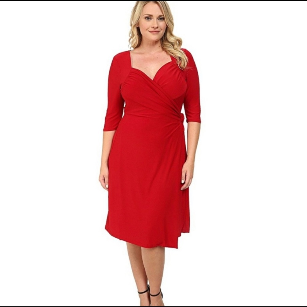 Kiyonna Red dress